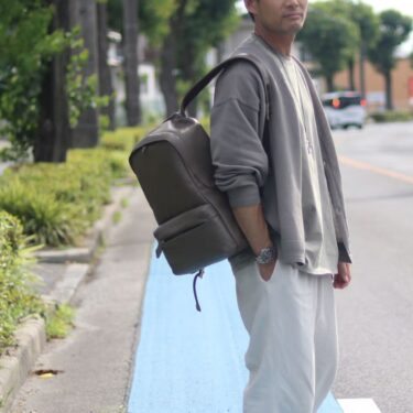 お洒落で人と被らないレザーリュックが欲しい大人メンズ必見!